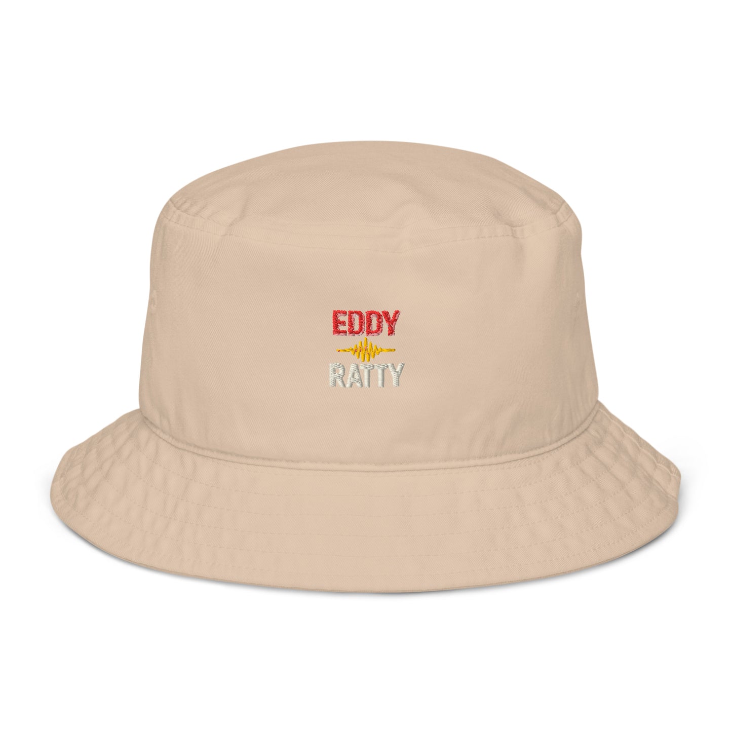 Eddy Ratty organic cotton bucket hat side view