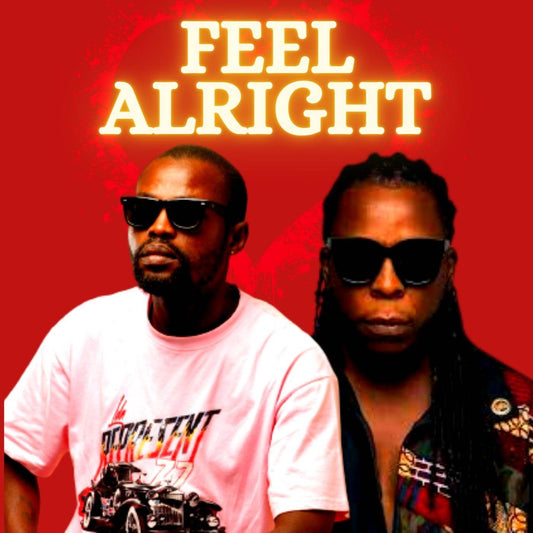 Eddy Ratty & Edem Afrobeat single Feel Alright artwork digital edition