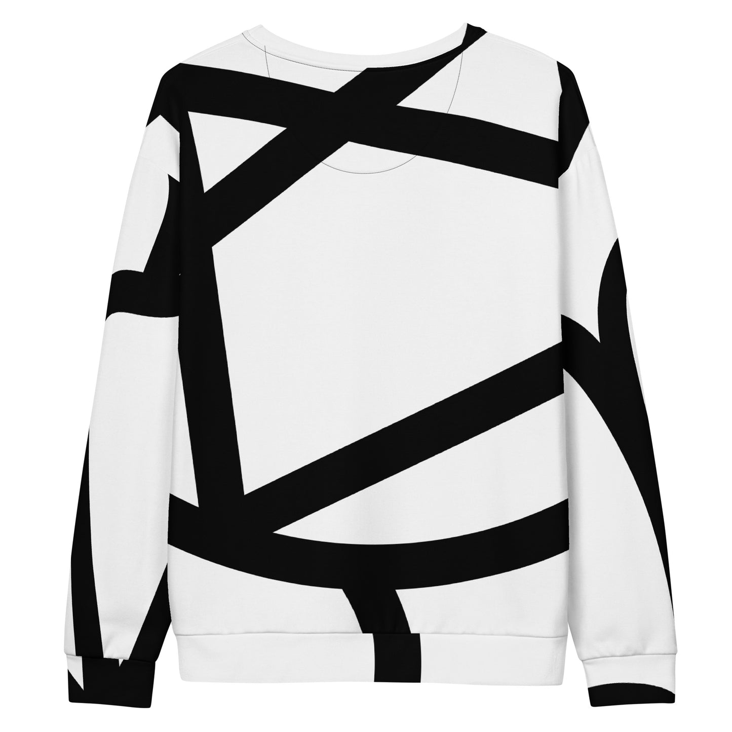 “Back view of Eddy Ratty sweatshirt — streetwear casual layer”