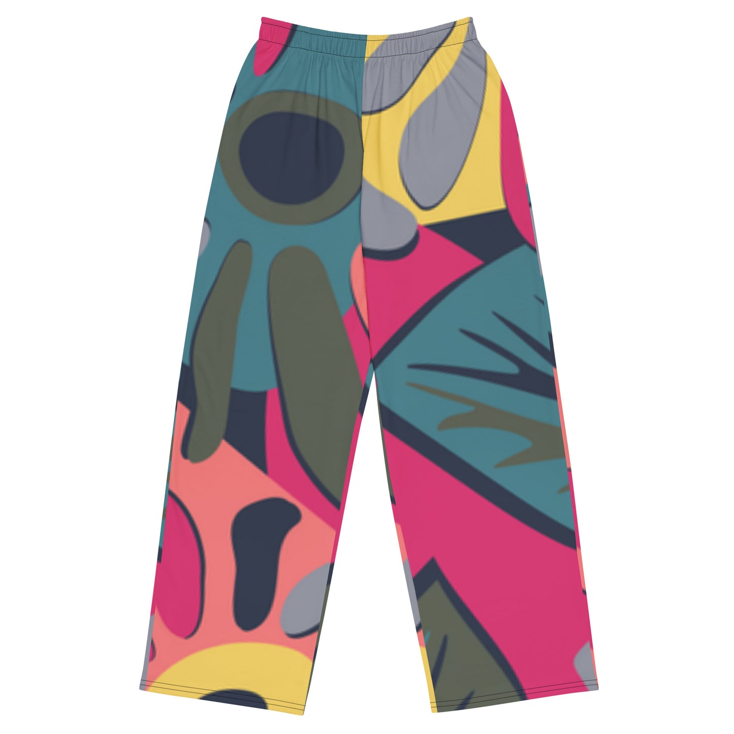 “Relaxed fit unisex pants by Eddy Ratty — side pockets and drawstring waist”