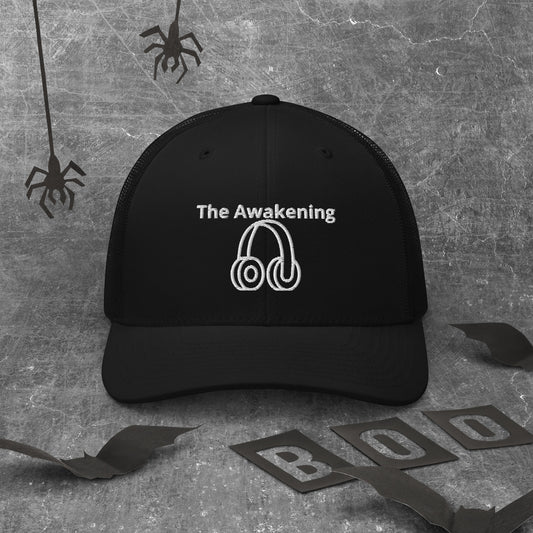 Eddy Ratty The Awakening embroidered trucker cap front view