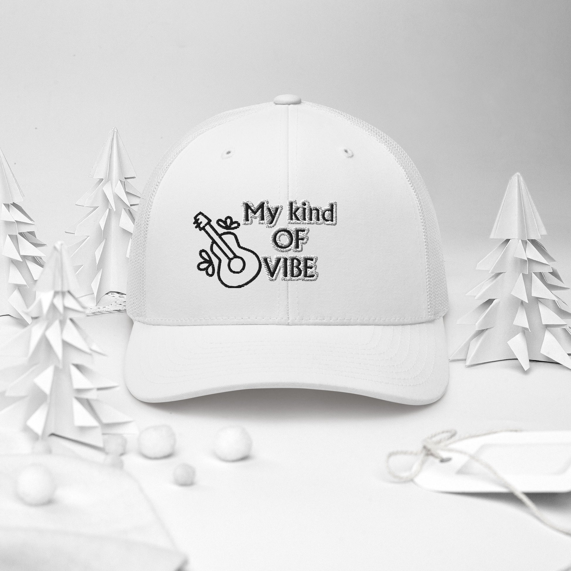 Official Eddy Ratty My Kind of Vibe hat close-up view