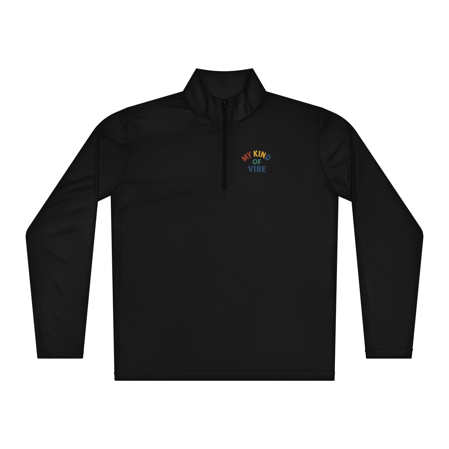 “Eddy Ratty lightweight quarter-zip pullover front view – official artist merch”